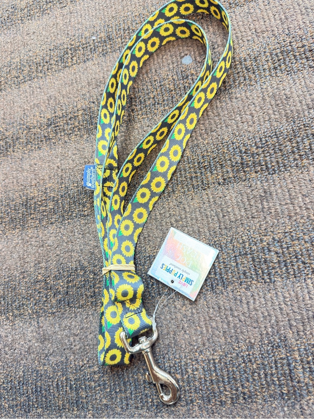 Simply southern - Dog collars belt Sunflower Lanyard - Yellow